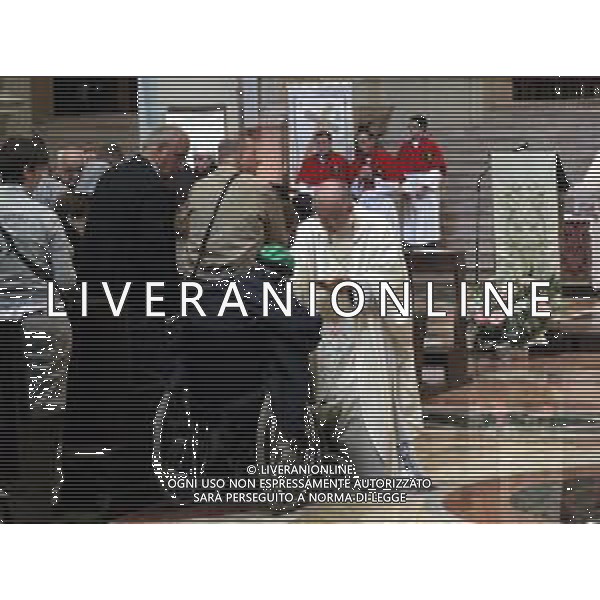 IMOLA 31 05 2019 SAN CASSIANO MADONNA DEL PIRATELLO SANTA MESSA PER GLI AMMALATI E GLI ANZIANI NELLA FOTO VESCOVO DI IMOLA TOMMASO GHIRELLI ©SANNA / AGENZIA ALDO LIVERANI SAS