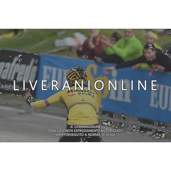 31-05-2019 Giro D\'italia; Tappa 19 Treviso - San Martino Di Castrozza; 2019, Jumbo - Visma; Roglic, Primoz; Passo Rolle; ©SIROTTI / AGENZIA ALDO LIVERANI SAS