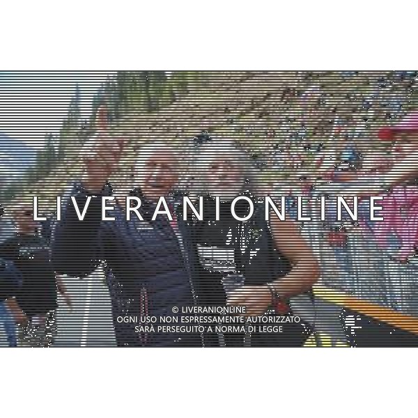 31-05-2019 Giro D\'italia; Tappa 19 Treviso - San Martino Di Castrozza; Adorni, Vittorio; Corona, Mauro; San Martino Di Castrozza; ©SIROTTI / AGENZIA ALDO LIVERANI SAS