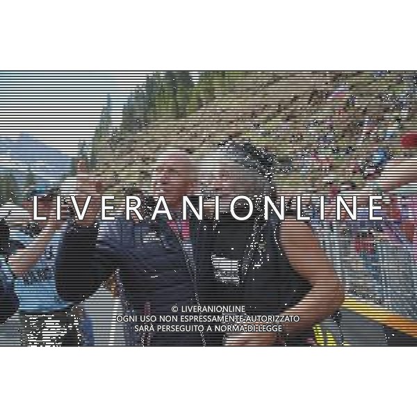 31-05-2019 Giro D\'italia; Tappa 19 Treviso - San Martino Di Castrozza; Adorni, Vittorio; Corona, Mauro; San Martino Di Castrozza; ©SIROTTI / AGENZIA ALDO LIVERANI SAS