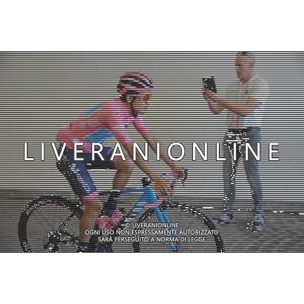 01-06-2019 Giro D\'italia; Tappa 20 Feltre - Croce D\'aune; 2019, Movistar; Carapaz Antonio, Richard Antonio; Feltre; FOTO STEFANO SIROTTI-AG ALDO LIVERANI SAS