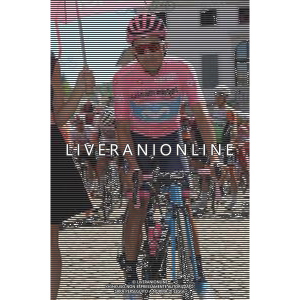 01-06-2019 Giro D\'italia; Tappa 20 Feltre - Croce D\'aune; 2019, Movistar; Carapaz Antonio, Richard Antonio; Feltre; FOTO STEFANO SIROTTI-AG ALDO LIVERANI SAS