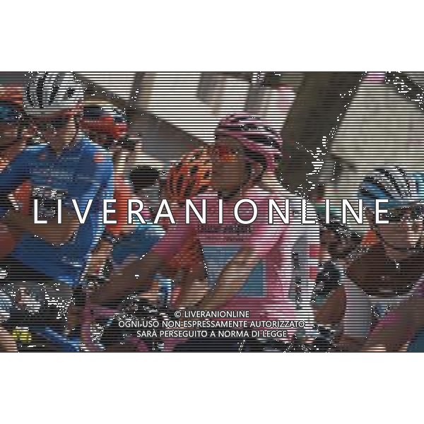 01-06-2019 Giro D\'italia; Tappa 20 Feltre - Croce D\'aune; 2019, Movistar; Carapaz Antonio, Richard Antonio; Feltre; FOTO STEFANO SIROTTI-AG ALDO LIVERANI SAS