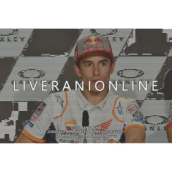 Marc Marquez durante la Press Conference dopo le qualificazioni. - GP del Mugello Qualifiche Prove Ufficiali del Gran Premio d\'Italia 01.06.2019 ©Alessio Marini / AGENZIA ALDO LIVERANI SAS