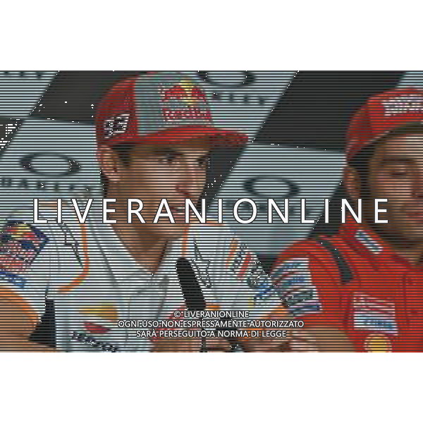 Marc Marquez durante la Press Conference dopo le qualificazioni. - GP del Mugello Qualifiche Prove Ufficiali del Gran Premio d\'Italia 01.06.2019 ©Alessio Marini / AGENZIA ALDO LIVERANI SAS