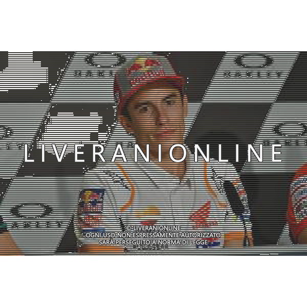 Marc Marquez durante la Press Conference dopo le qualificazioni. - GP del Mugello Qualifiche Prove Ufficiali del Gran Premio d\'Italia 01.06.2019 ©Alessio Marini / AGENZIA ALDO LIVERANI SAS