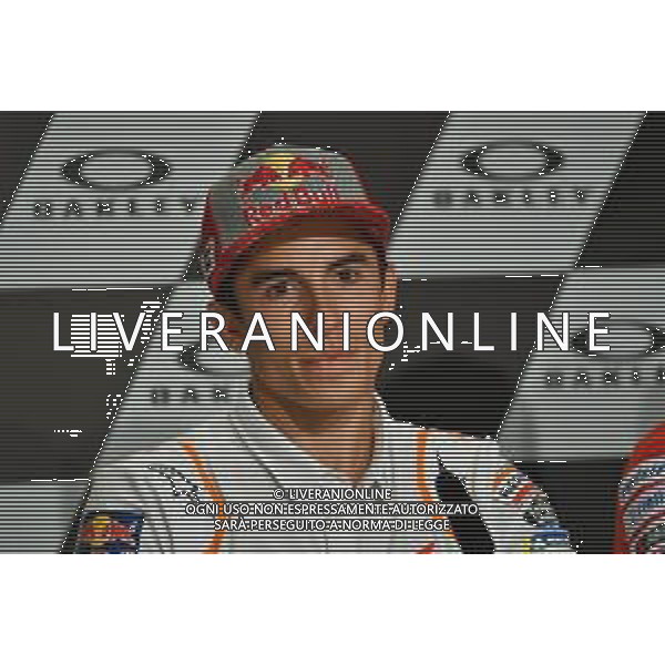 Marc Marquez durante la Press Conference dopo le qualificazioni. - GP del Mugello Qualifiche Prove Ufficiali del Gran Premio d\'Italia 01.06.2019 ©Alessio Marini / AGENZIA ALDO LIVERANI SAS