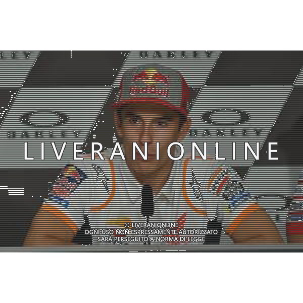 Marc Marquez durante la Press Conference dopo le qualificazioni. - GP del Mugello Qualifiche Prove Ufficiali del Gran Premio d\'Italia 01.06.2019 ©Alessio Marini / AGENZIA ALDO LIVERANI SAS