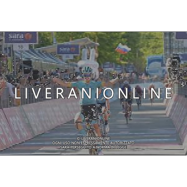 01-06-2019 Giro D\'italia; Tappa 20 Feltre - Croce D\'aune; 2019, Astana; Bilbao, Peio; Croce D\' Aune; ©SIROTTI / AGENZIA ALDO LIVERANI SAS