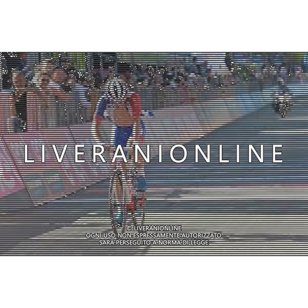 01-06-2019 Giro D\'italia; Tappa 20 Feltre - Croce D\'aune; 2019, Groupama - Fdj; Madouas, Valentin; Croce D\' Aune; ©SIROTTI / AGENZIA ALDO LIVERANI SAS