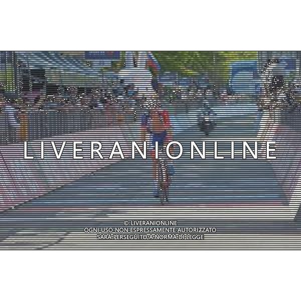 01-06-2019 Giro D\'italia; Tappa 20 Feltre - Croce D\'aune; 2019, Groupama - Fdj; Madouas, Valentin; Croce D\' Aune; ©SIROTTI / AGENZIA ALDO LIVERANI SAS