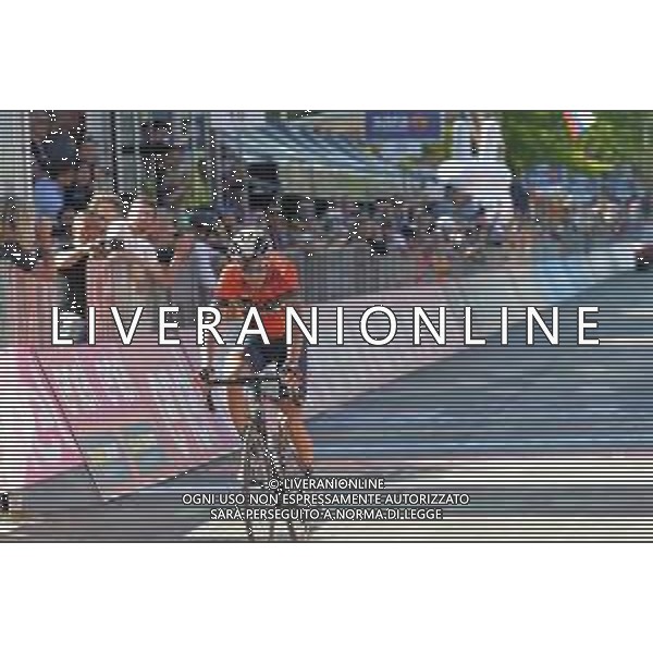 01-06-2019 Giro D\'italia; Tappa 20 Feltre - Croce D\'aune; 2019, Bahrain - Merida; Nibali, Vincenzo; Croce D\' Aune; ©SIROTTI / AGENZIA ALDO LIVERANI SAS
