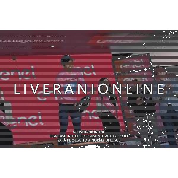 01-06-2019 Giro D\'italia; Tappa 20 Feltre - Croce D\'aune; 2019, Movistar; Carapaz Antonio, Richard Antonio; Croce D\' Aune; ©SIROTTI / AGENZIA ALDO LIVERANI SAS