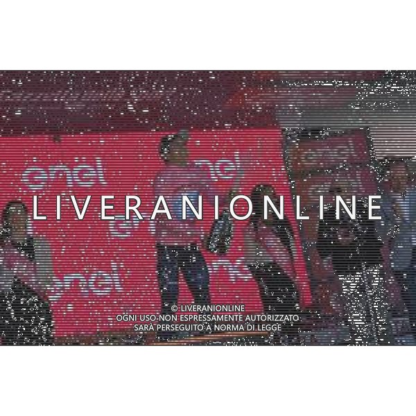 01-06-2019 Giro D\'italia; Tappa 20 Feltre - Croce D\'aune; 2019, Movistar; Carapaz Antonio, Richard Antonio; Croce D\' Aune; ©SIROTTI / AGENZIA ALDO LIVERANI SAS