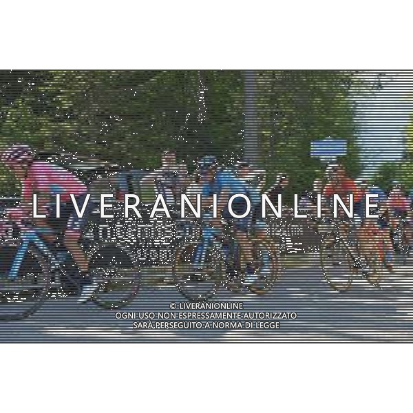 01-06-2019 Giro D\'italia; Tappa 20 Feltre - Croce D\'aune; 2019, Movistar; 2019, Bahrain - Merida; Carapaz Antonio, Richard Antonio; Landa Meana, Mikel; Nibali, Vincenzo; Croce D\' Aune; FOTO STEFANO SIROTTI-AG ALDO LIVERANI SAS