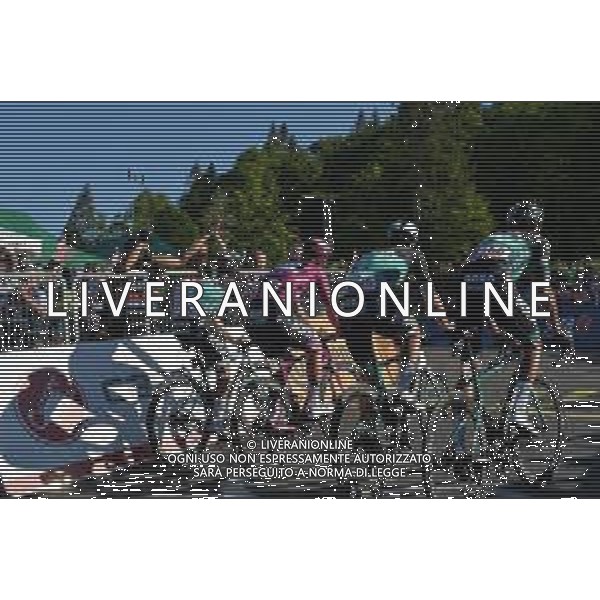 01-06-2019 Giro D\'italia; Tappa 20 Feltre - Croce D\'aune; 2019, Bora - Hansgrohe; Ackermann, Pascal; Poljanski, Pawel; Selig, Rudiger; Schwarzmann, Michael; Croce D\' Aune; FOTO STEFANO SIROTTI-AG ALDO LIVERANI SAS