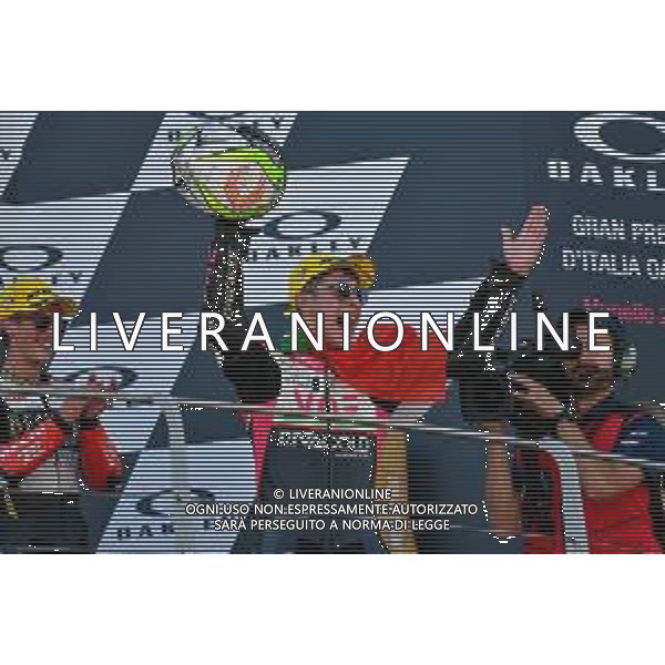 Tony Arbolino VNE Snipers sul podio della Moto3 - GP del Mugello Gara e Podio del Gran Premio d\'Italia 02.06.2019 ©Alessio Marini / AGENZIA ALDO LIVERANI SAS