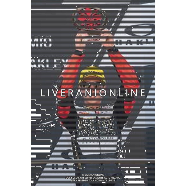 Jaume Masia Bester Capital Dubai sul podio della Moto3 - GP del Mugello Gara e Podio del Gran Premio d\'Italia 02.06.2019 ©Alessio Marini / AGENZIA ALDO LIVERANI SAS