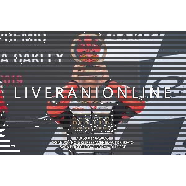 Jaume Masia Bester Capital Dubai sul podio della Moto3 - GP del Mugello Gara e Podio del Gran Premio d\'Italia 02.06.2019 ©Alessio Marini / AGENZIA ALDO LIVERANI SAS