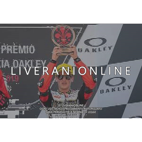 Jaume Masia Bester Capital Dubai sul podio della Moto3 - GP del Mugello Gara e Podio del Gran Premio d\'Italia 02.06.2019 ©Alessio Marini / AGENZIA ALDO LIVERANI SAS