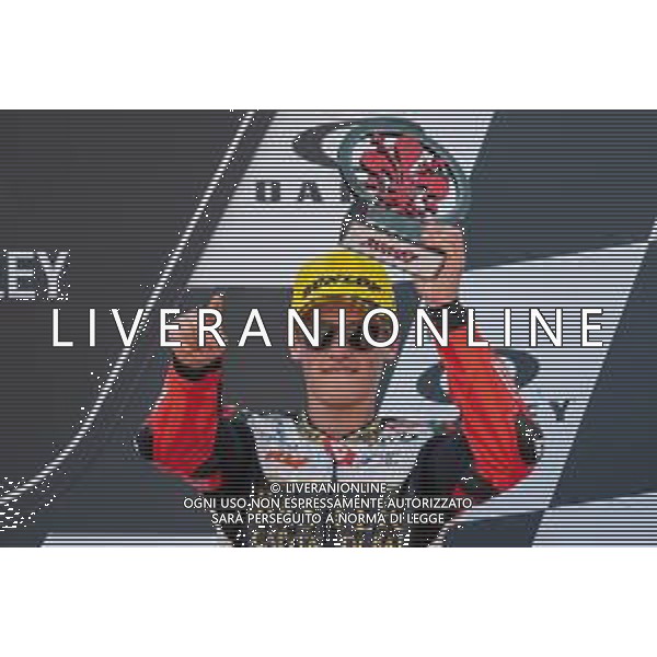 Jaume Masia Bester Capital Dubai sul podio della Moto3 - GP del Mugello Gara e Podio del Gran Premio d\'Italia 02.06.2019 ©Alessio Marini / AGENZIA ALDO LIVERANI SAS