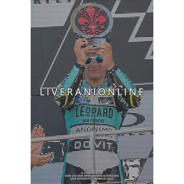 Lorenzo Dalla Porta Leopard Racing sul podio della Moto3 - GP del Mugello Gara e Podio del Gran Premio d\'Italia 02.06.2019 ©Alessio Marini / AGENZIA ALDO LIVERANI SAS
