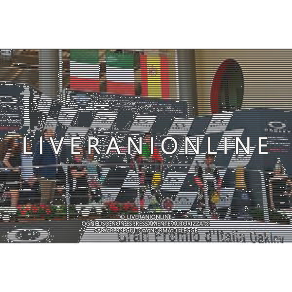 Podio della Moto3 Tony Arbolino, Lorenzo Dalla Porta, Jaume Masia. - GP del Mugello Gara e Podio del Gran Premio d\'Italia 02.06.2019 ©Alessio Marini / AGENZIA ALDO LIVERANI SAS