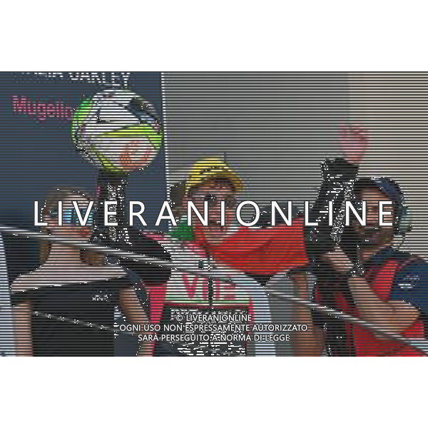 Tony Arbolino VNE Snipers sul podio della Moto3 - GP del Mugello Gara e Podio del Gran Premio d\'Italia 02.06.2019 ©Alessio Marini / AGENZIA ALDO LIVERANI SAS