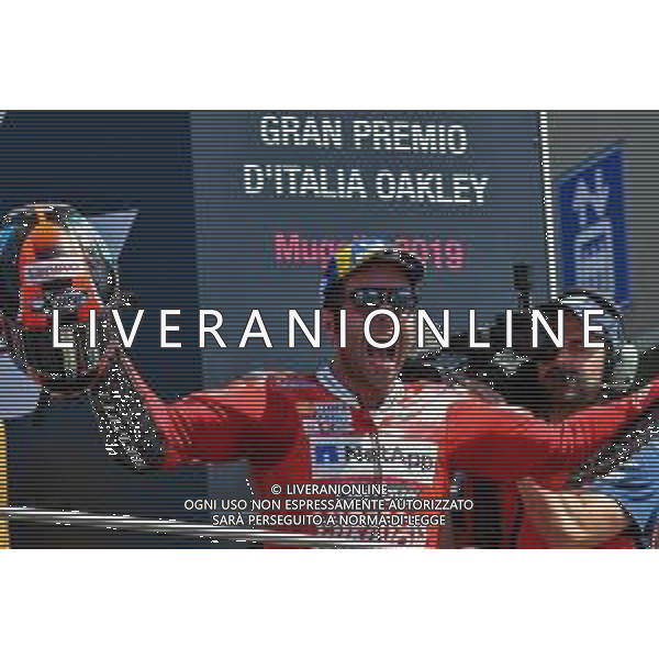 Danilo Petrucci primo classificato MotoGP - Podio MotoGP del Mugello Gran Premio d\'Italia 02.06.2019 ©Alessio Marini / AGENZIA ALDO LIVERANI SAS