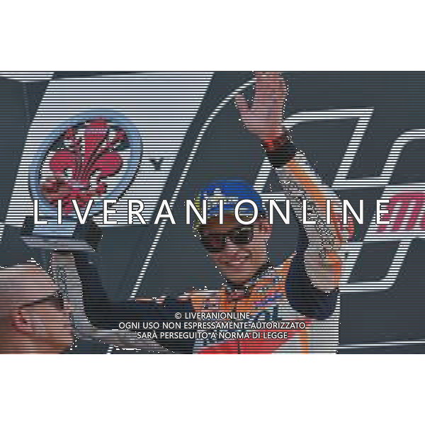 Marc Marquez secondo Classificato MotoGP - Podio MotoGP del Mugello Gran Premio d\'Italia 02.06.2019 ©Alessio Marini / AGENZIA ALDO LIVERANI SAS
