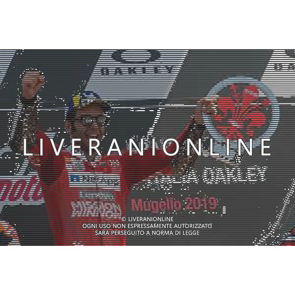 Danilo Petrucci primo classificato MotoGP - Podio MotoGP del Mugello Gran Premio d\'Italia 02.06.2019 ©Alessio Marini / AGENZIA ALDO LIVERANI SAS