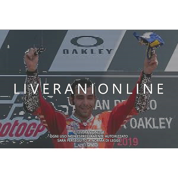 Danilo Petrucci primo classificato MotoGP - Podio MotoGP del Mugello Gran Premio d\'Italia 02.06.2019 ©Alessio Marini / AGENZIA ALDO LIVERANI SAS
