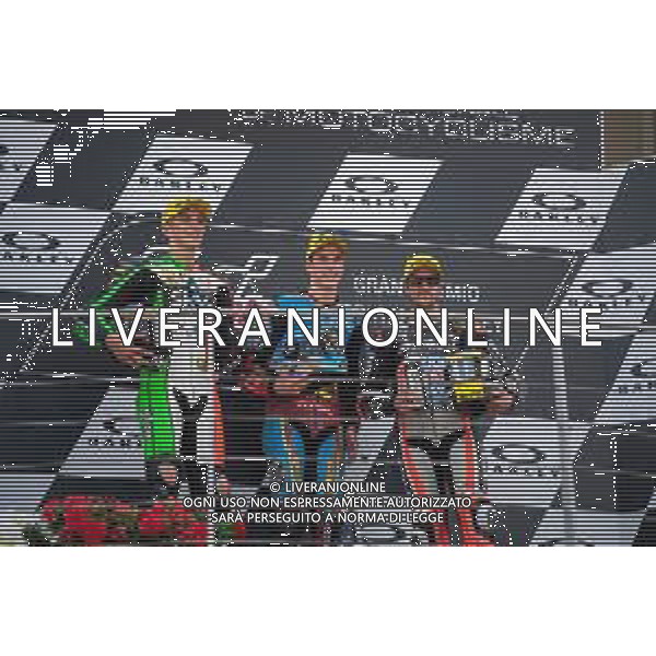 Podio Moto2, Alex Marquez, Luca Marini , Thomas Luthi - Podio Moto2 Gp del Mugello Gran Premio d\'Italia 02.06.2019 ©Alessio Marini / AGENZIA ALDO LIVERANI SAS