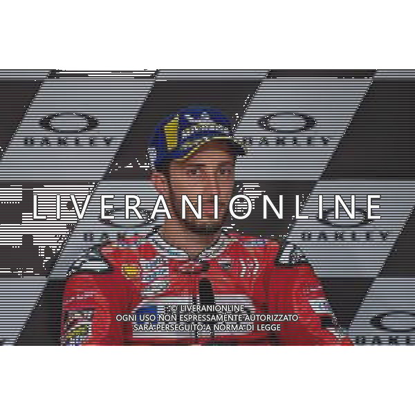Andrea Dovizioso durante la conferenza stampa post gara - Press Conference MotoGp del Mugello Gran Premio d\'Italia 02.06.2019 ©Alessio Marini / AGENZIA ALDO LIVERANI SAS