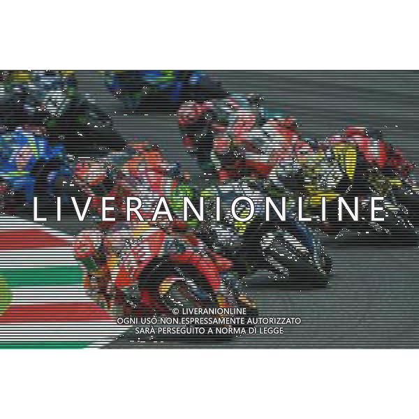 Marc Marquez durante la Gara nel Gruppo di Testa - Race MotoGp del Mugello Gran Premio d\'Italia 02.06.2019 ©Alessio Marini / AGENZIA ALDO LIVERANI SAS