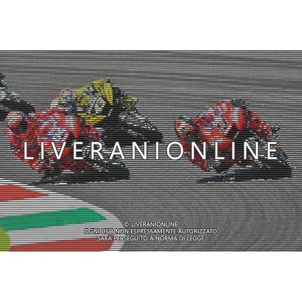 danilo Petrucci comanda la corsa davanti a andrea Dovizioso - Race MotoGp del Mugello Gran Premio d\'Italia 02.06.2019 ©Alessio Marini / AGENZIA ALDO LIVERANI SAS