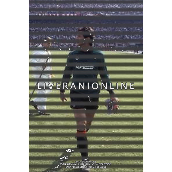 RETROSPETTIVA GIULIANO TERRANEO CALCIATORE E DIRIGENTE SPORTIVO NELLA FOTO GIULIANO TERRANEO CON LA MAGLIA DEL MILAN NEL 1984-85 AG ALDO LIVERANI SAS