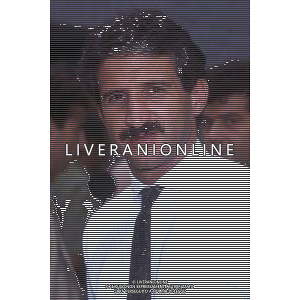 RETROSPETTIVA GIULIANO TERRANEO CALCIATORE E DIRIGENTE SPORTIVO NELLA FOTO GIULIANO TERRANEO NEL 1990-1991 AG ALDO LIVERANI SAS