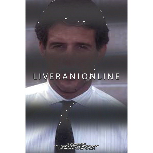 RETROSPETTIVA GIULIANO TERRANEO CALCIATORE E DIRIGENTE SPORTIVO NELLA FOTO GIULIANO TERRANEO NEL 1990-1991 AG ALDO LIVERANI SAS