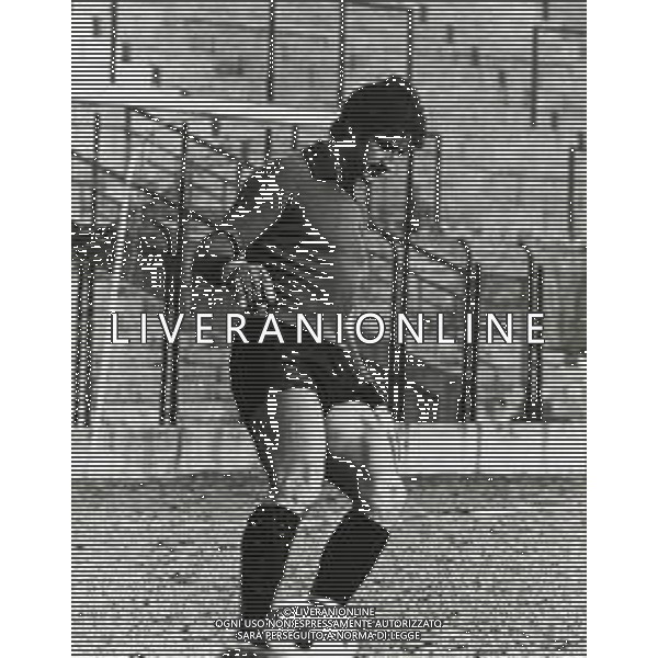 RETROSPETTIVA GIULIANO TERRANEO CALCIATORE E DIRIGENTE SPORTIVO NELLA FOTO GIULIANO TERRANEO CON LA MAGLIA DEL TORINO AG ALDO LIVERANI SAS