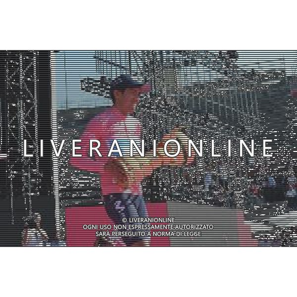 02-06-2019 Giro D\'italia; Tappa 21 Verona - Verona; 2019, Movistar; Carapaz Antonio, Richard Antonio; Verona Arena; ©SIROTTI / AGENZIA ALDO LIVERANI SAS