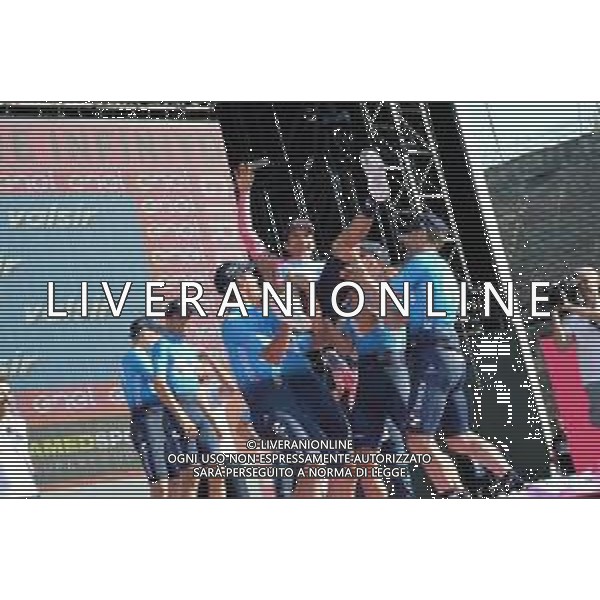 02-06-2019 Giro D\'italia; Tappa 21 Verona - Verona; 2019, Movistar; Carapaz Antonio, Richard Antonio; Verona Arena; ©SIROTTI / AGENZIA ALDO LIVERANI SAS