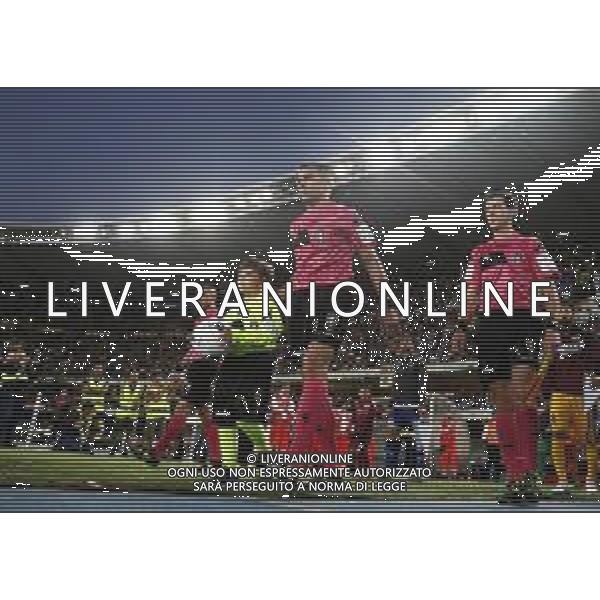 VERONA 02/06/2019 - Play off di serie BKT Hellas Verona - Cittadella. Partita di Ritorno nella foto: la terna arbitrale - Arbitro Marco Piccinini ©Claudio Zamagni/Agenzia Aldo Liverani / AGENZIA ALDO LIVERANI SAS