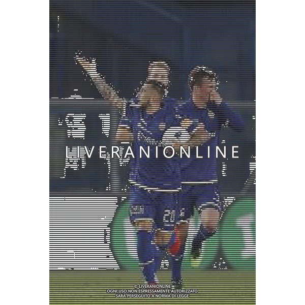 VERONA 02/06/2019 - Play off di serie BKT Hellas Verona - Cittadella. Partita di Ritorno nella foto: esultanza dopo il gol di Zaccagni Mattia (hellas verona) ©Claudio Zamagni/Agenzia Aldo Liverani / AGENZIA ALDO LIVERANI SAS