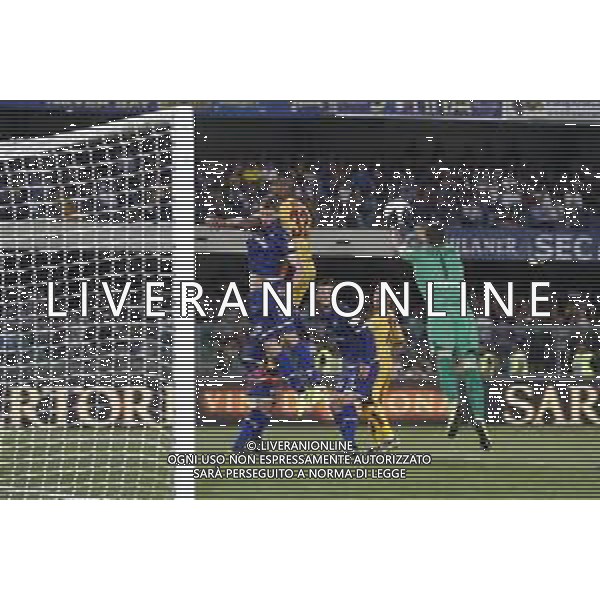 VERONA 02/06/2019 - Play off di serie BKT Hellas Verona - Cittadella. Partita di Ritorno nella foto: parata di Silvestri Marco (hellas verona) ©Claudio Zamagni/Agenzia Aldo Liverani / AGENZIA ALDO LIVERANI SAS