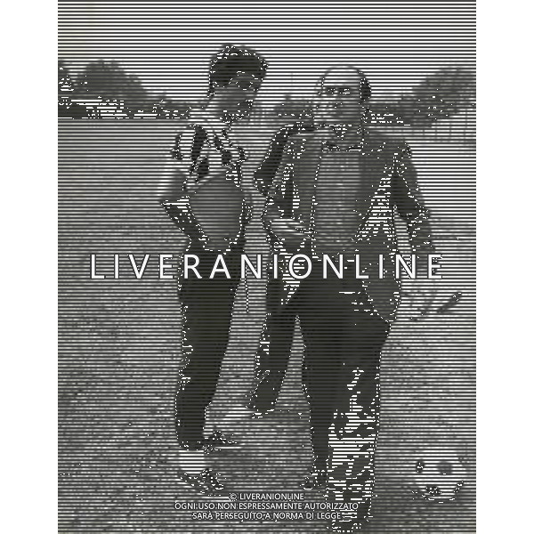 RETROSPETTIVA PIETRO PAOLO VIRDIS CALCIATORE NELLA FOTO PIETRO PAOLO VIRDIS CON LA MAGLIA DELLA JUVENTUS CALCIO AG ALDO LIVERANI SAS