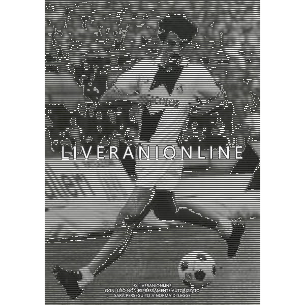 RETROSPETTIVA PIETRO PAOLO VIRDIS CALCIATORE NELLA FOTO PIETRO PAOLO VIRDIS CON LA MAGLIA DELL\'UDINESE CALCIO AG ALDO LIVERANI SAS