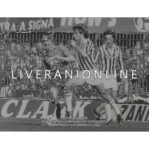 RETROSPETTIVA PIETRO PAOLO VIRDIS CALCIATORE NELLA FOTO PIETRO PAOLO VIRDIS CON LA MAGLIA DELLA JUVENTUS CALCIO AG ALDO LIVERANI SAS