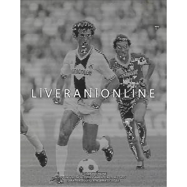RETROSPETTIVA PIETRO PAOLO VIRDIS CALCIATORE NELLA FOTO PIETRO PAOLO VIRDIS CON LA MAGLIA DELL\'UDINESE CALCIO AG ALDO LIVERANI SAS