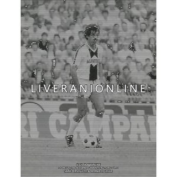 RETROSPETTIVA PIETRO PAOLO VIRDIS CALCIATORE NELLA FOTO PIETRO PAOLO VIRDIS CON LA MAGLIA DELL\'UDINESE CALCIO AG ALDO LIVERANI SAS
